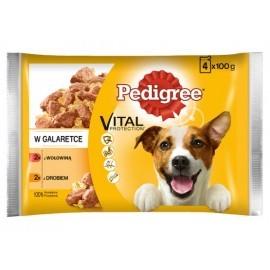 Pedigree Wołowina/Drób saszetki 4x100g