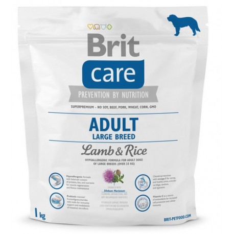 Brit Care New Adult Large Breed Lamb & Rice 1kg