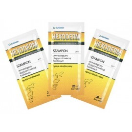 Hexoderm - szampon dermatologiczny dla gryzoni saszetki 20x20ml