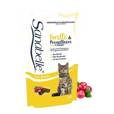 Sanabelle Snack Pstrąg & Borówka 55g