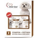 Over Zoo Dwupak Szampon + Odżywka dla białej sierści