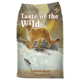 Taste of the Wild Canyon River Feline z pstrągiem i łososiem 7kg