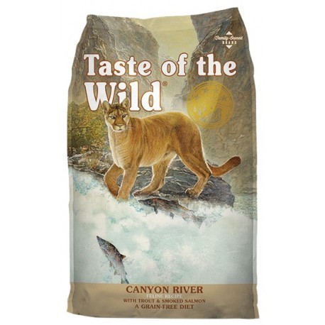 Taste of the Wild Canyon River Feline z pstrągiem i łososiem 7kg