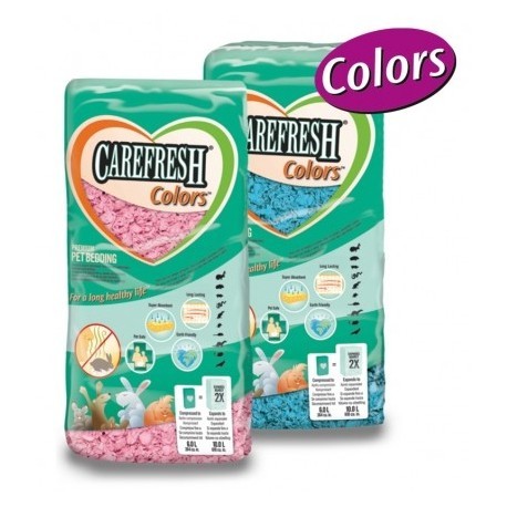 Chipsi CareFresh Colors - Blue 10L - ściółka niebieska