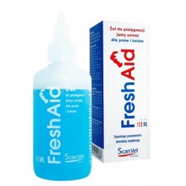 ScanVet Fresh Aid 112ml - pielęgnacja jamy ustnej psa i kota
