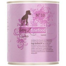 Dogz Finefood N.10 Jagnięcina puszka 800g