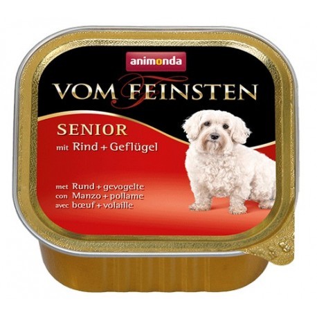 Animonda vom Feinsten Dog Senior Wołowina i Drób 150g