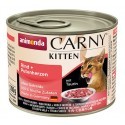 Animonda Carny Kitten Wołowina + Serca Indyka puszka 200g