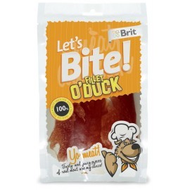 Brit Care Let's Bite Dog Fillet O'Duck 80g