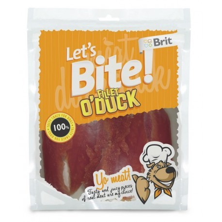 Brit Care Let's Bite Dog Fillet O'Duck 400g