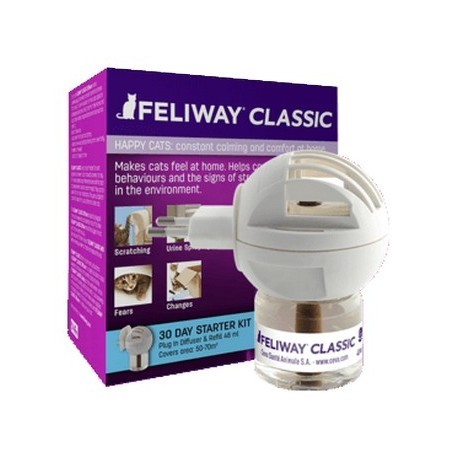 Feliway Classic - kocie feromony Zestaw Startowy (Dyfuzor+wkład)