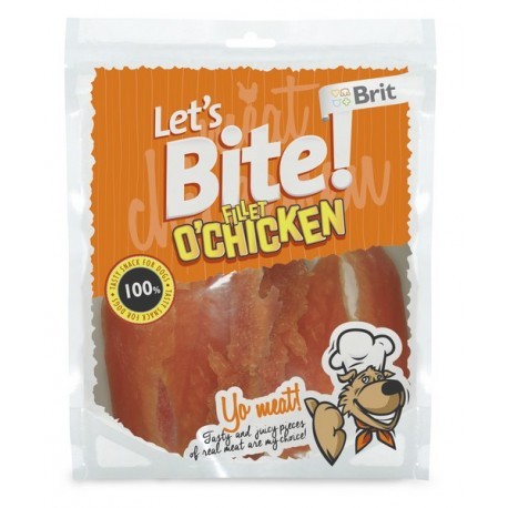 Brit Care Let's Bite Dog Fillet O'Chicken 400g