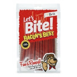 Brit Care Let's Bite Dog Bacon's Best 105g