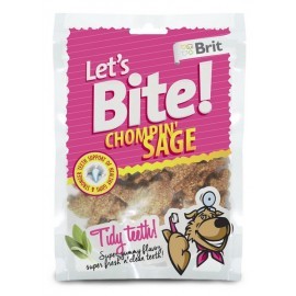 Brit Care Let's Bite Dog Chompin' Sage 150g