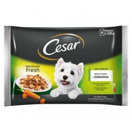 Cesar Mix smaków - galaretka 4x100g