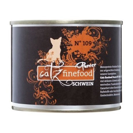 Catz Finefood Purrrr N.109 Wieprzowina puszka 200g