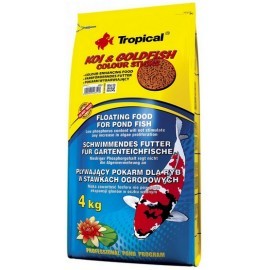 Tropical Koi & Goldfish Colour Sticks worek 4kg
