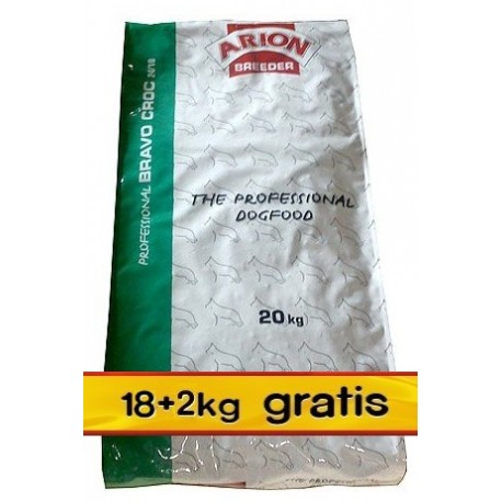 Arion Breeder The Professional Dog Bravo Croc 24/10 20kg (18+2kg gratis)
