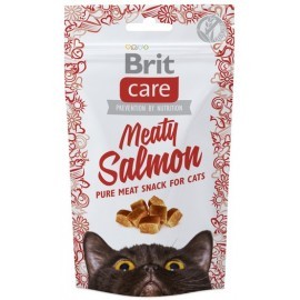 Brit Care Cat Snack Meaty Salmon 50g
