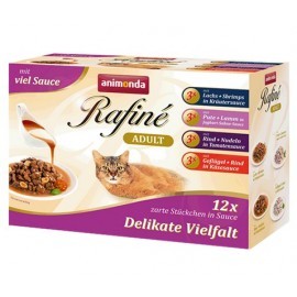Animonda Rafiné Multipack Delikate saszetki 12x100g