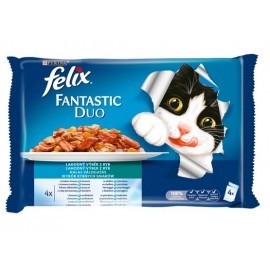 Felix Fantastic Duo Uczta Oceanu galaretka saszetki 4x100g