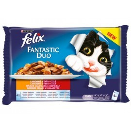 Felix Fantastic Duo Wiejskie Smaki galaretka saszetki 4x100g