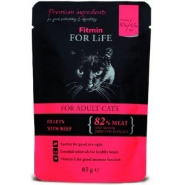Fitmin Cat For Life Adult Beef saszetka 85g