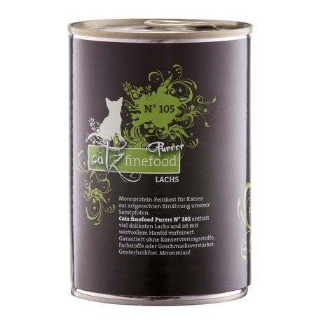 Catz Finefood Purrrr N.105 Łosoś puszka 375g