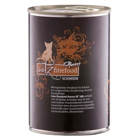 Catz Finefood Purrrr N.109 Wieprzowina puszka 400g