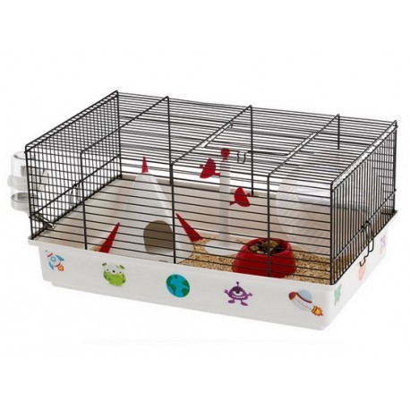 Ferplast Klatka Criceti 9 Space szara [57009060]