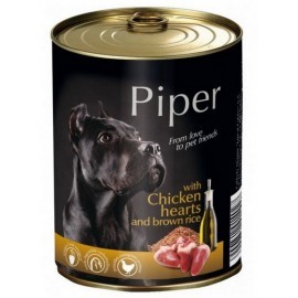 Piper Pies Serca kurczaka i ryż puszka 400g