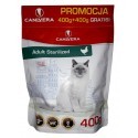 Canivera Kot Adult Sterilized 400+400g gratis