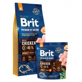 Brit Premium By Nature Adult M Medium 1kg