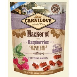Carnilove Dog Snack Fresh Crunchy Mackerel+Raspberries 200g