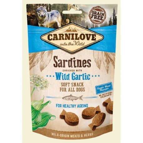 Carnilove Dog Snack Fresh Soft Sardines+Wild Garlic 200g
