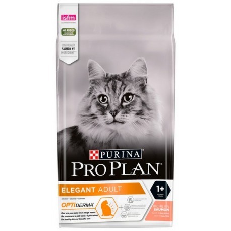 Purina Pro Plan Cat Elegant OptiDerma Łosoś 10kg