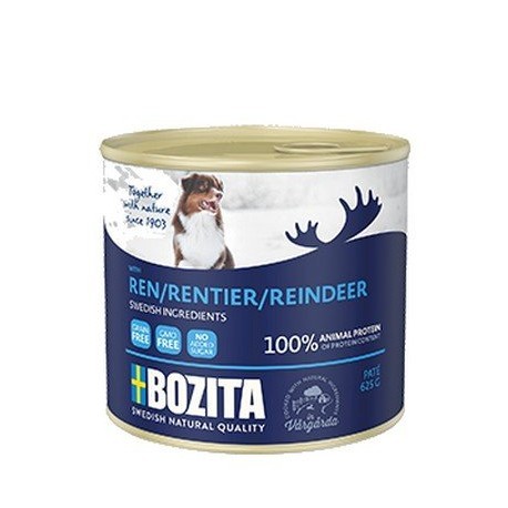 Bozita Dog Pasztet z reniferem puszka 625g