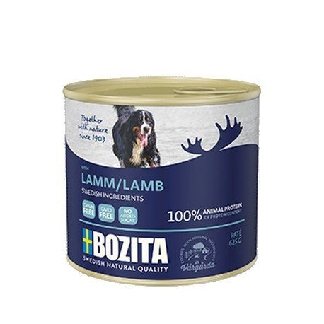 Bozita Dog Pasztet z jagnięciną puszka 625g