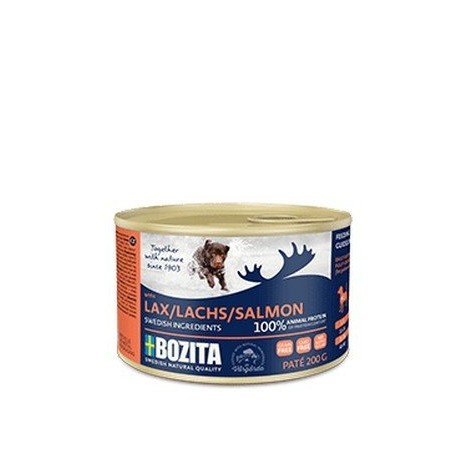 Bozita Dog Pasztet z łososiem puszka 200g