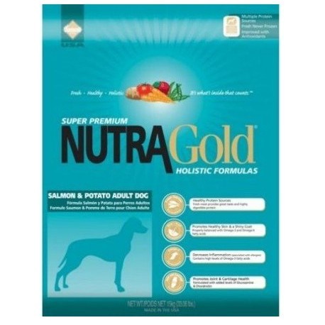 Nutra Gold Holistic Salmon & Potato Adult Dog 3kg