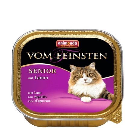 Animonda vom Feinsten Cat Senior z Jagnięciną tacka 100g