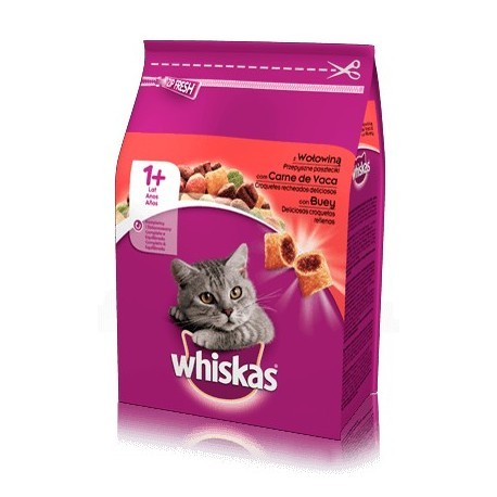 Whiskas z Wołowiną 300g