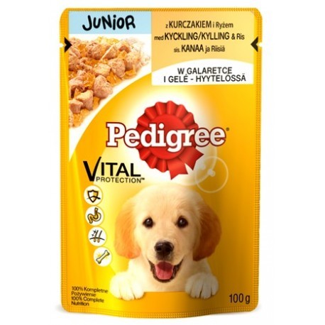 Pedigree Junior saszetka 100g