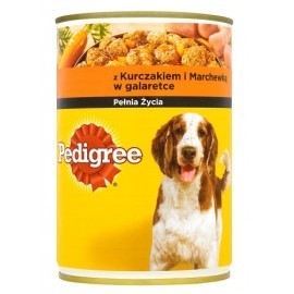 Pedigree Adult Kurczak i marchew puszka 400g