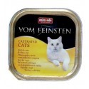 Animonda vom Feinsten Castrated Cats z Indykiem i Serem tacka 100g