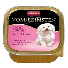Animonda vom Feinsten Dog Light Lunch Indyk i Szynka 150g