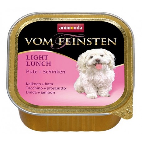 Animonda vom Feinsten Dog Light Lunch Indyk i Szynka 150g