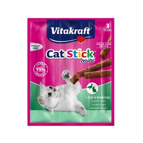 Vitakraft Cat Stick Kaczka i Królik 18g [18200]