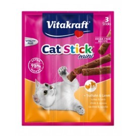 Vitakraft Cat Stick Mini Indyk i Jagnięcina 18g [18202]