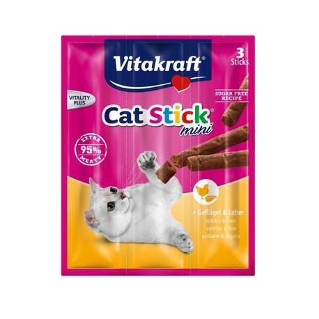 Vitakraft Cat Stick Drób i Wątroba 18g [10869]